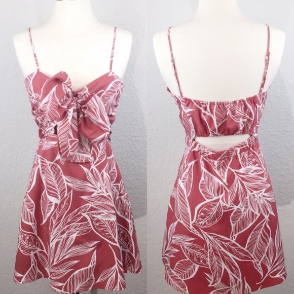 Favlux Foliage Cutout Sweet Pea Mini Dress - Picture 4 of 9